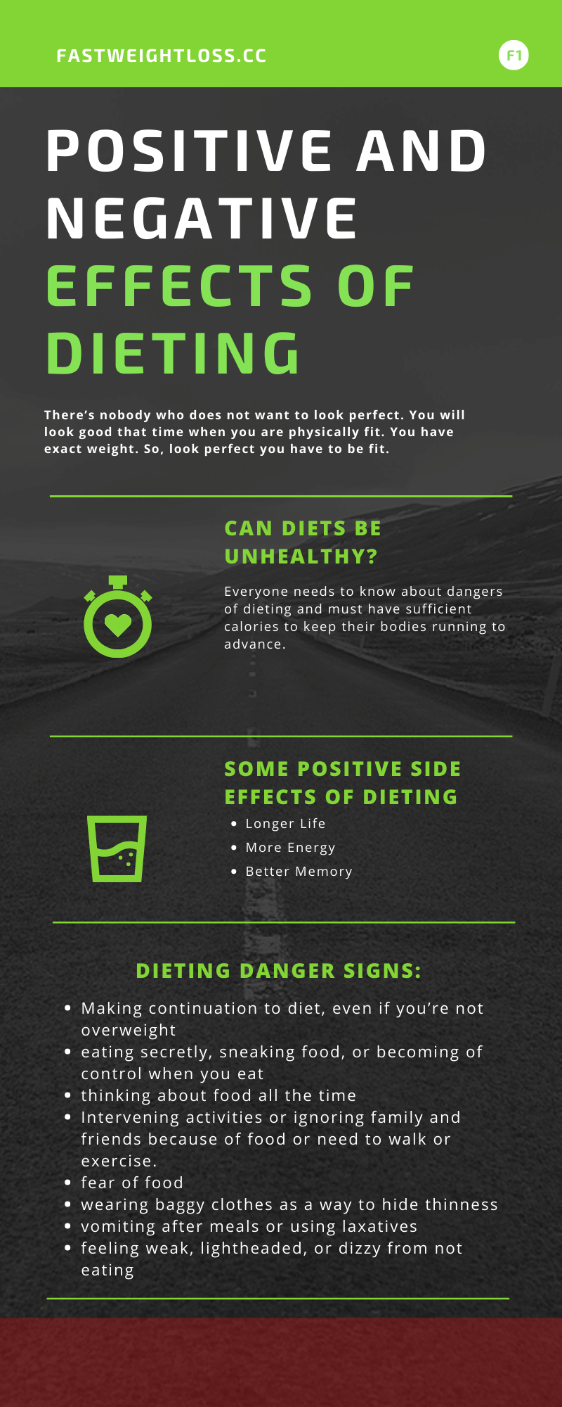 Positive And Negative Effects Of Dieting