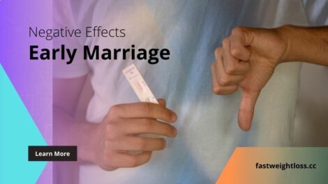 Negative Effects of Early Marriage